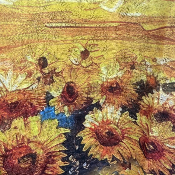 *NWT* Sunflower Fields Fit and Flare Tunic Top - Picture 4 of 6